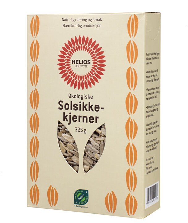 Helios solsikkekjerner økologisk 325g