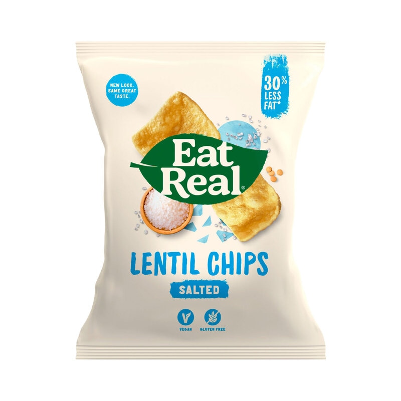 Eat Real linsechips med havsalt