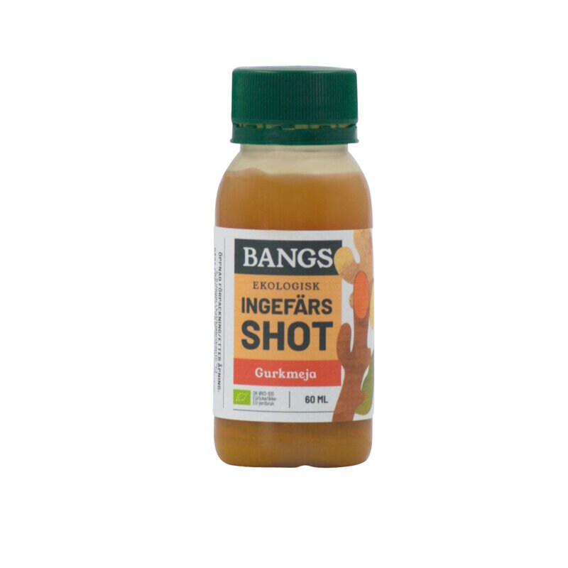 Bangs Ingefærshot Appelsin Ingefær Gurkemeie