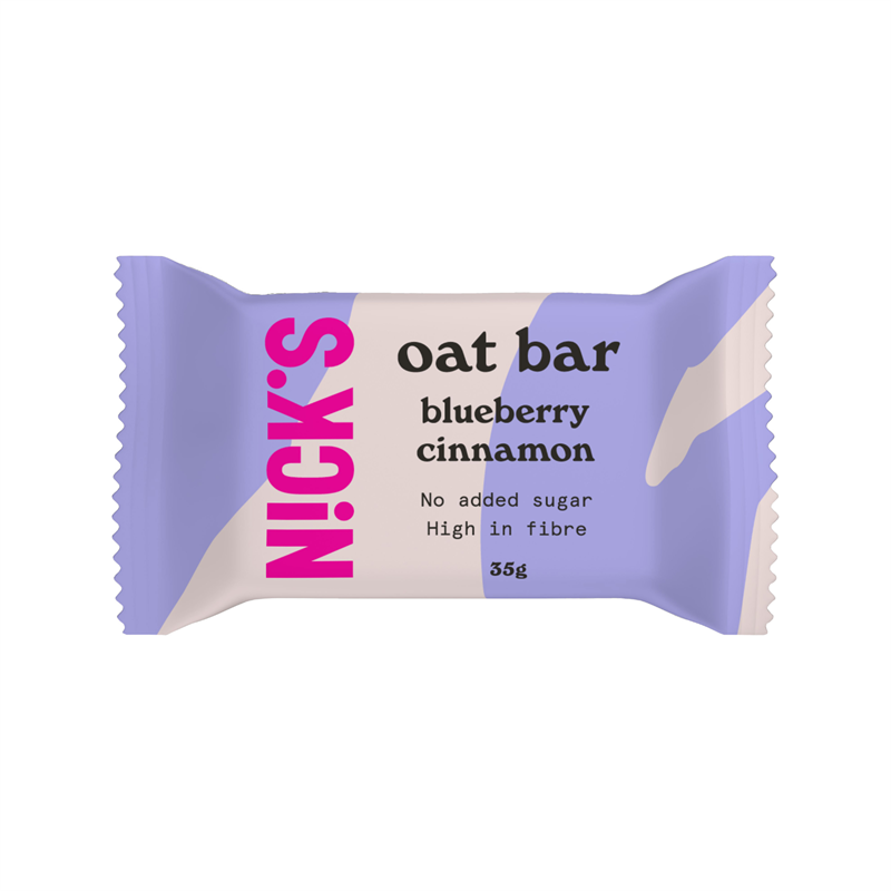 Nick's Oat Bar Blueberry Cinnamon