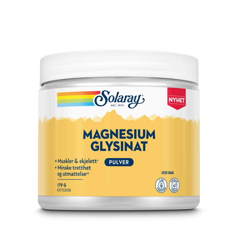 Solaray Magnesium Glysinat Pulver 179g