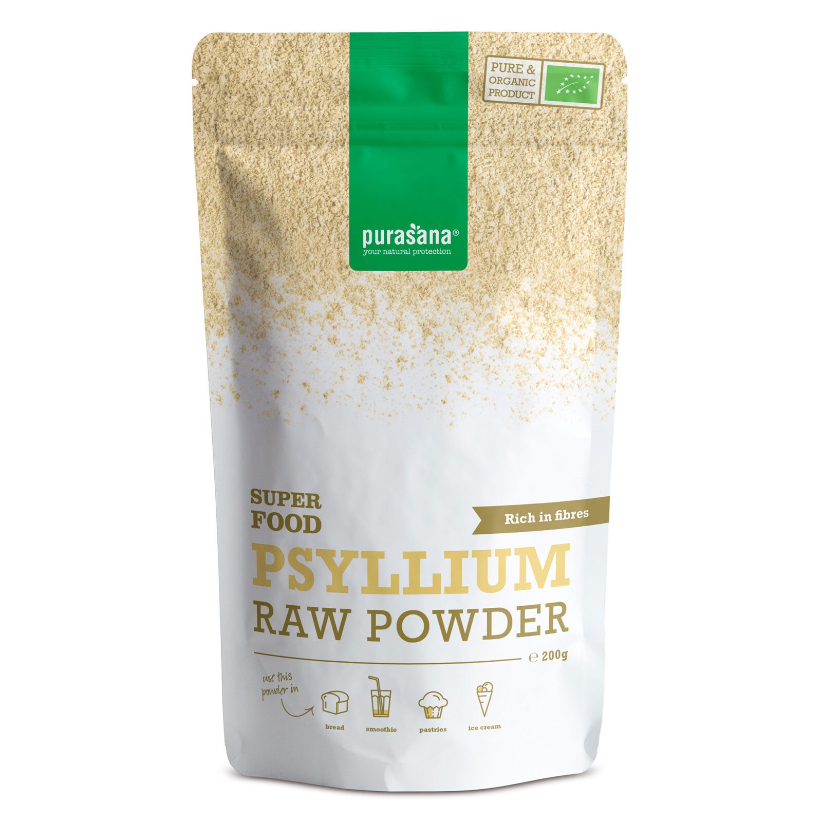 Purasana Psyllium Raw Powder