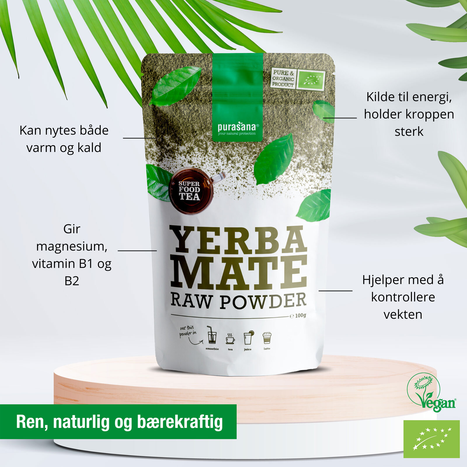 Purasana Yerba Mate Powder