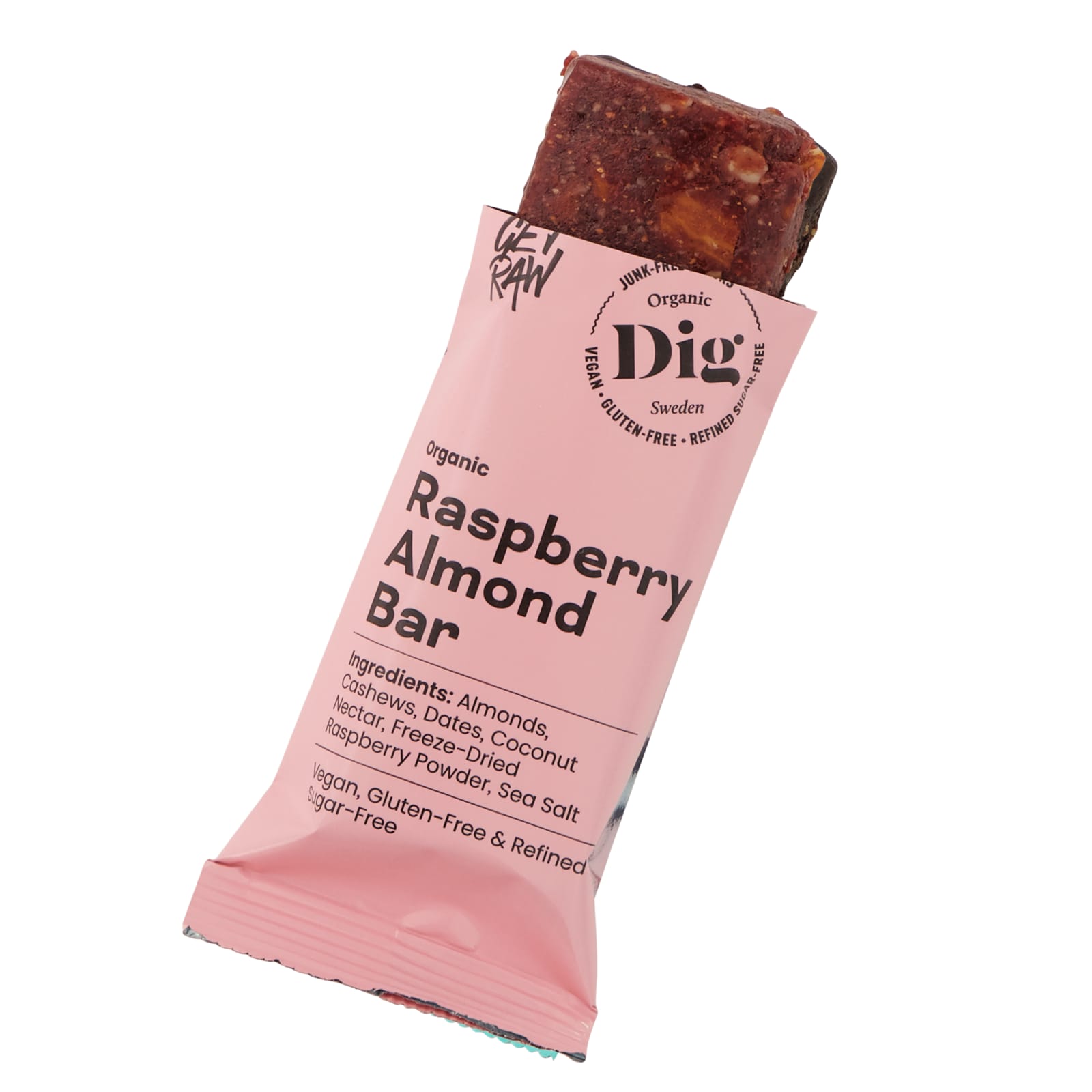 Dig Raspberry Almond Bar