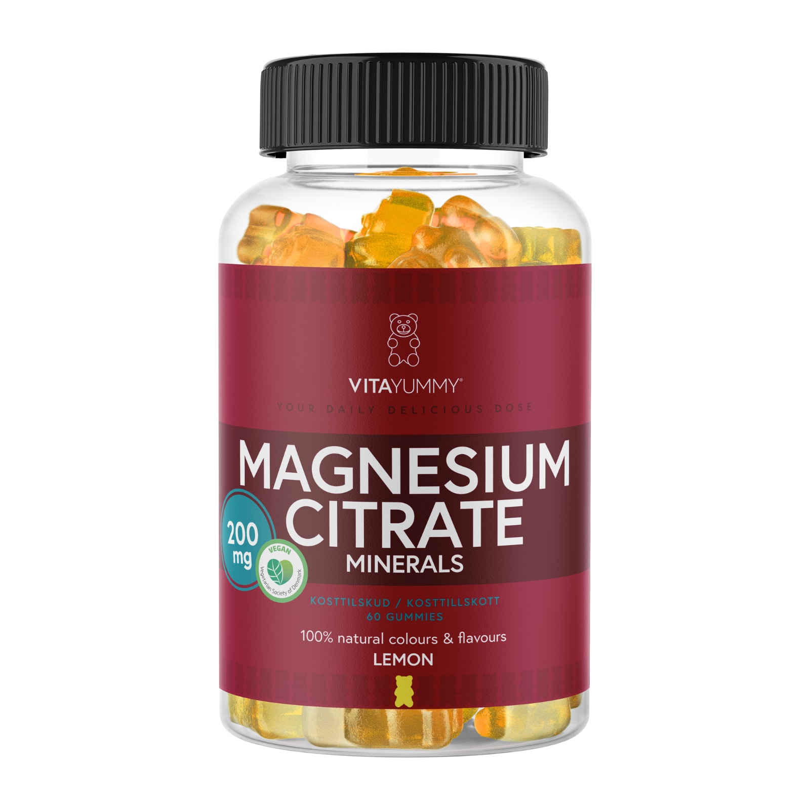 VitaYummy Magnesium Citrate Minerals -Lemon